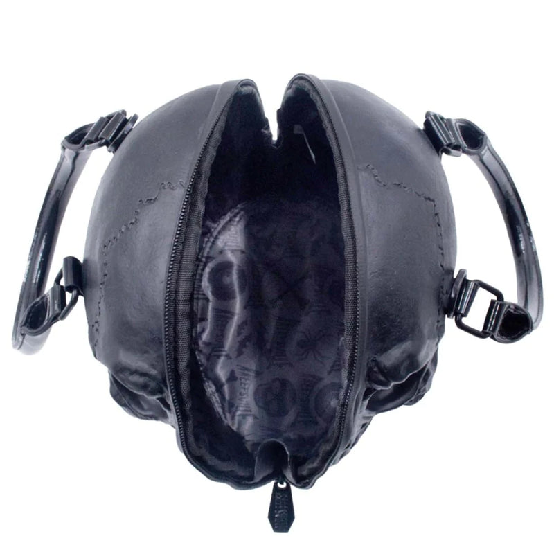 Skull Shape Handbag-Black