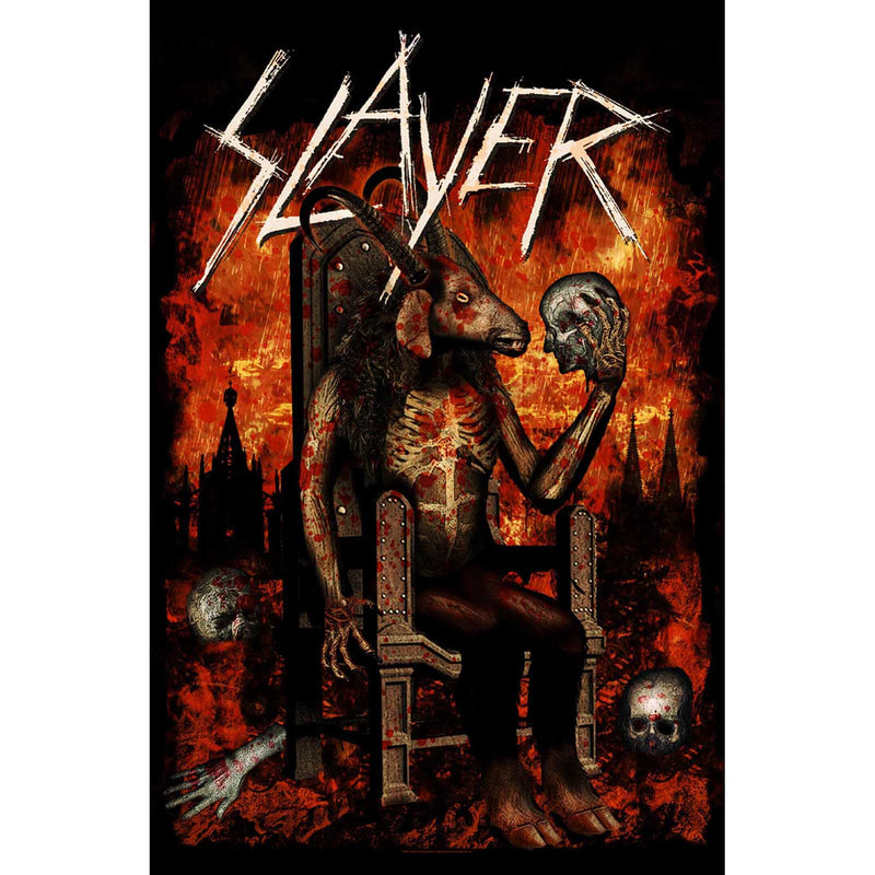 Slayer Devil on Throne Flag
