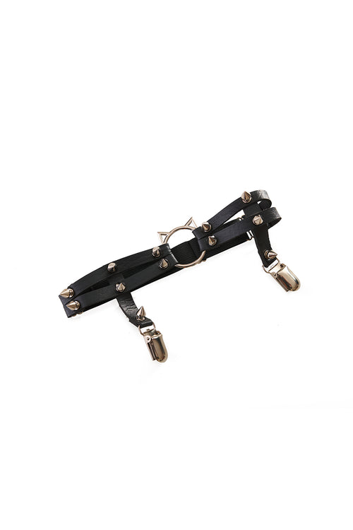 Sparklers Leg garter Black