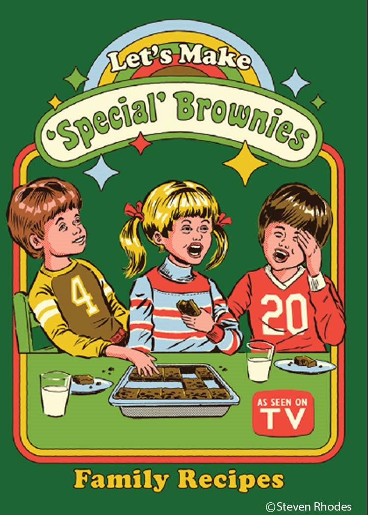 Special Brownies Magnet