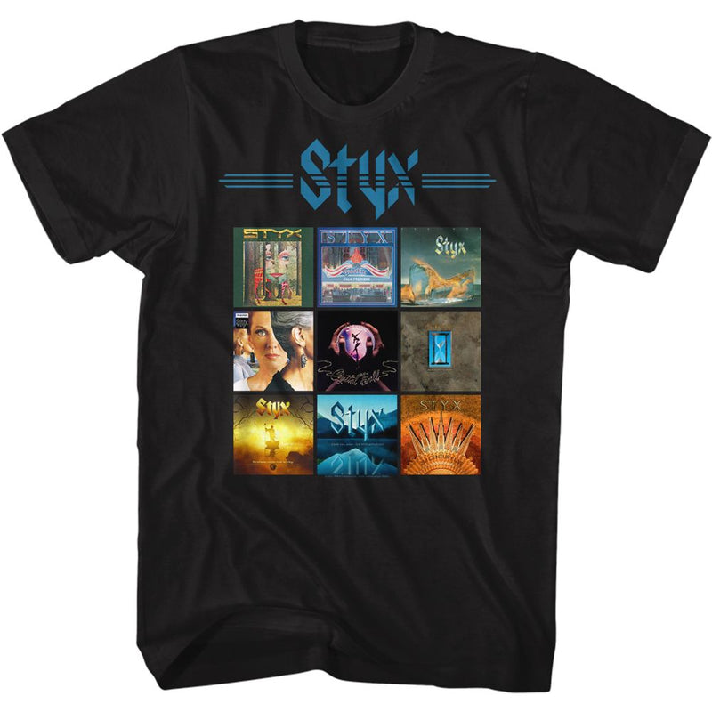 Styx Many Albums Shirt