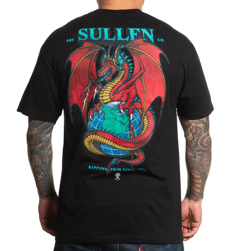 Dragon RIP Black T Shirt