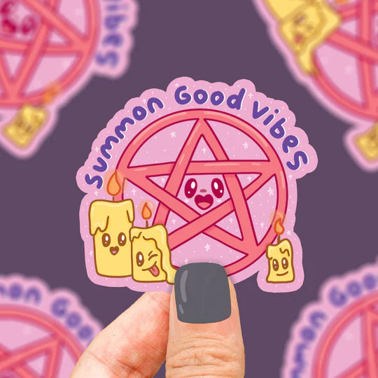 Summon Good Vibes Sticker