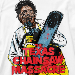 Texas Chainsaw Massacre Illustration White