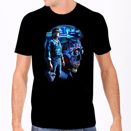 They Live Blue Profile Shirt