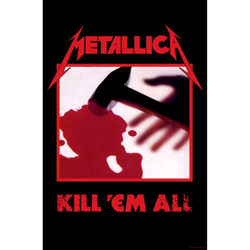 Metallica Kill 'Em All Flag