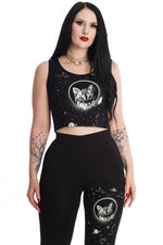 Space Kitty Crop Top