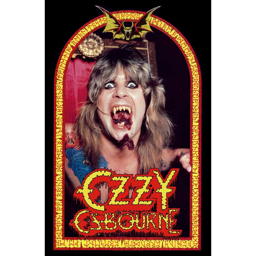 Ozzy Osborne Speak of the Devil Flag