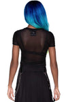 Trigger Mesh Crop Top