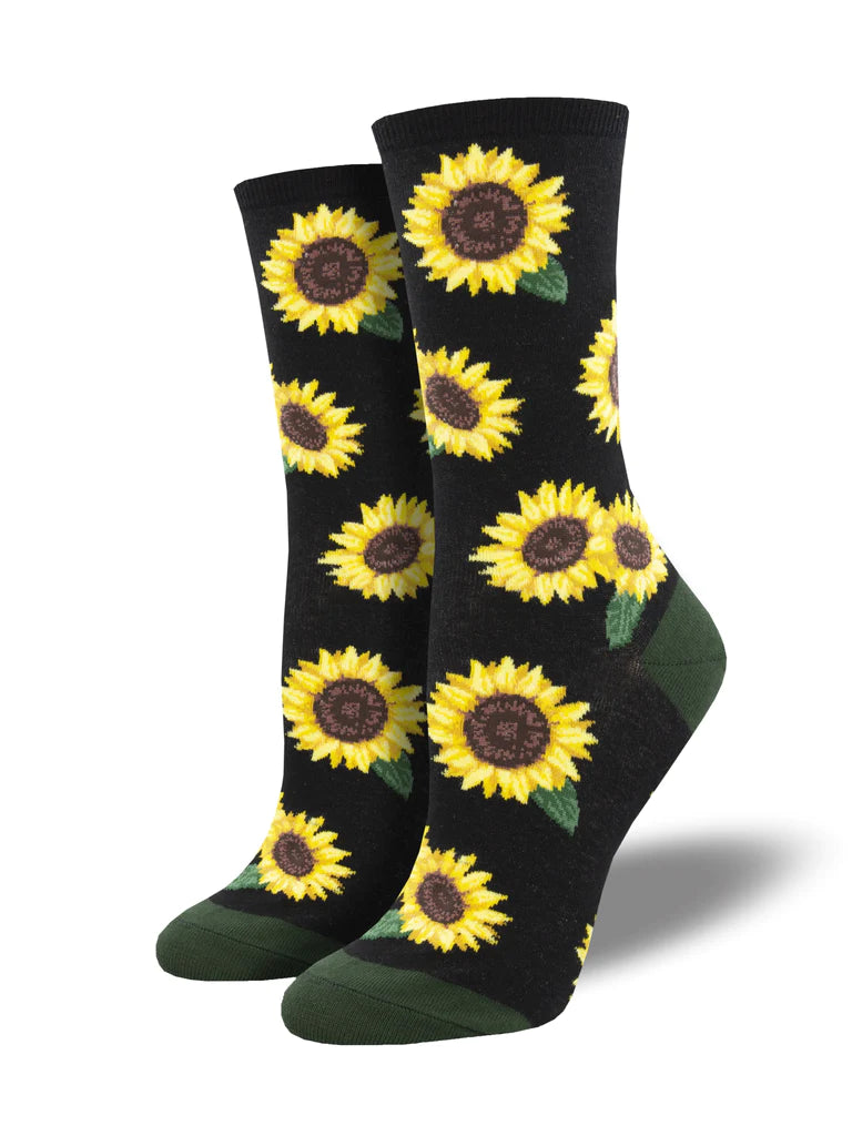 More Blooming Women's Socks - Black