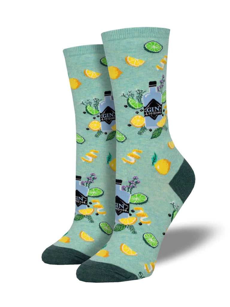 Gin it to Win it Women's Socks - Mint