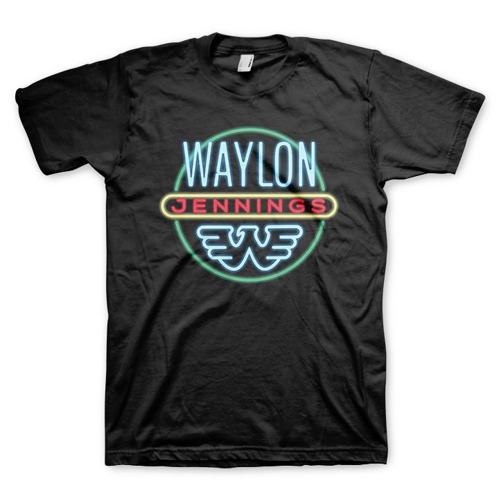 Waylon Jennings Neon