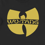 Wu-Tang Yellow Logo on Black
