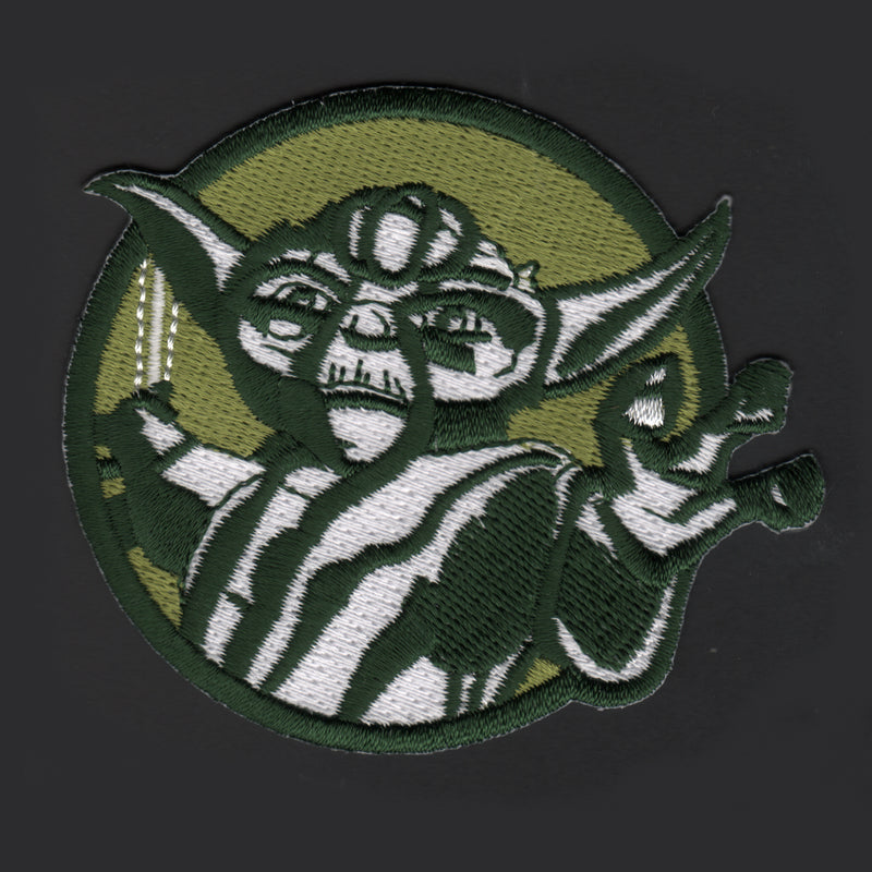 Star Wars YODA Round Green Patch