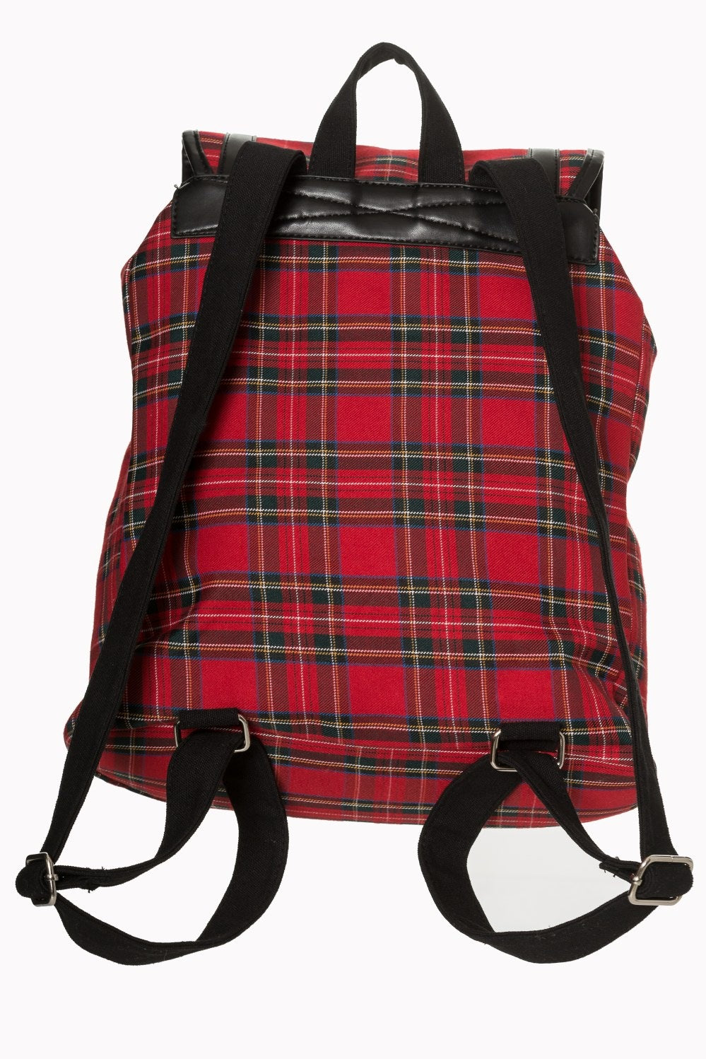 Yamy Back Pack Red Tartan