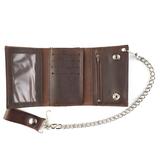 Antique Trifold with Skull
