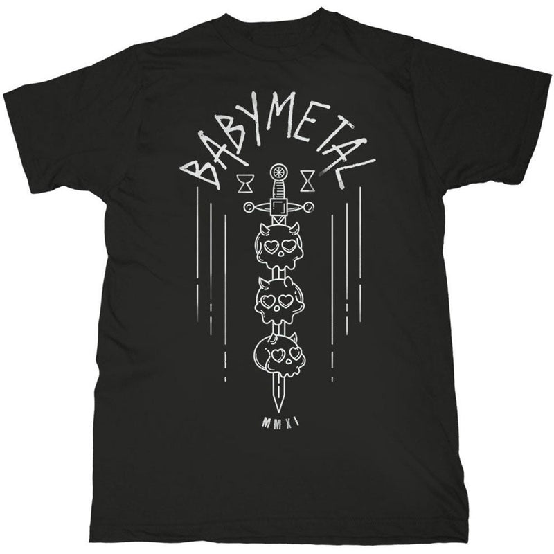 Baby Metal Skull Sword ShirtsNThingsAZ
