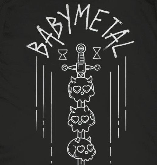 Baby Metal Skull Sword