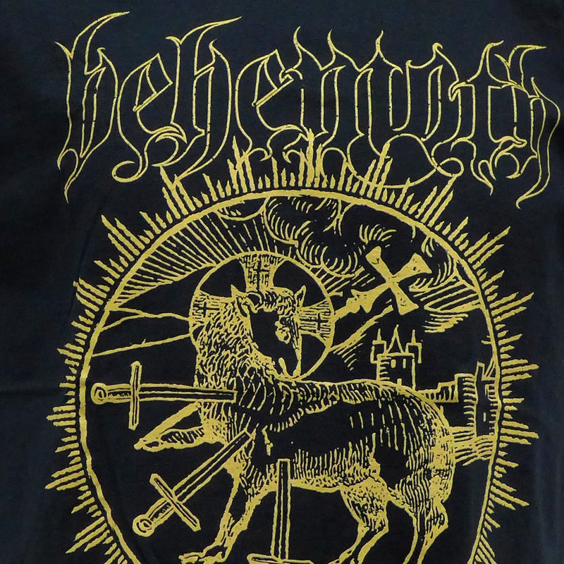 Behemoth Goat Inverted Cross