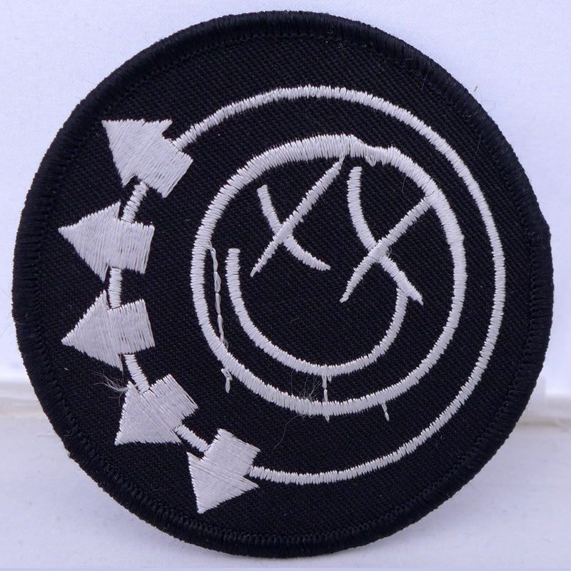 Blink 182 Circle Smiley Patch