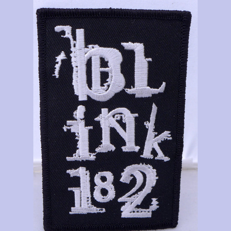 Blink 182 Rectangle Stacked Logo Patch