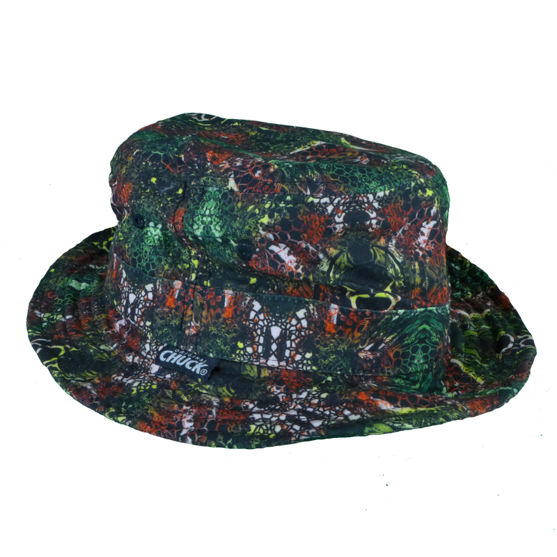 Red and Green Snakes Bucket Hat