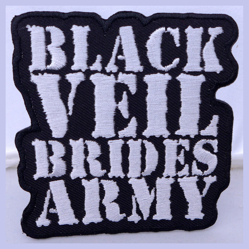 Black Veil Brides Army Patch