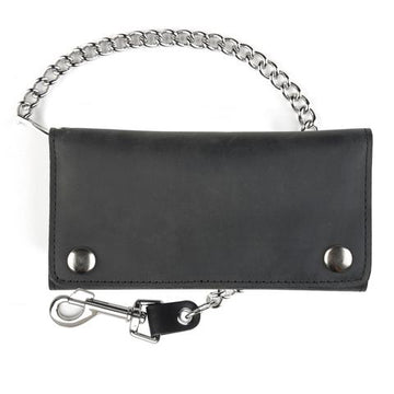 Black Credit Card Chain Wallet