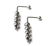 Four Balls Post Stainless Steel Earring