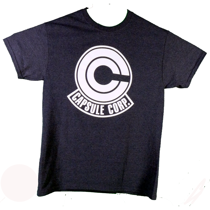 Dragonball Z Capsule Corp. Grey T-Shirt