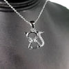 Cat Cut Out Bling Necklace