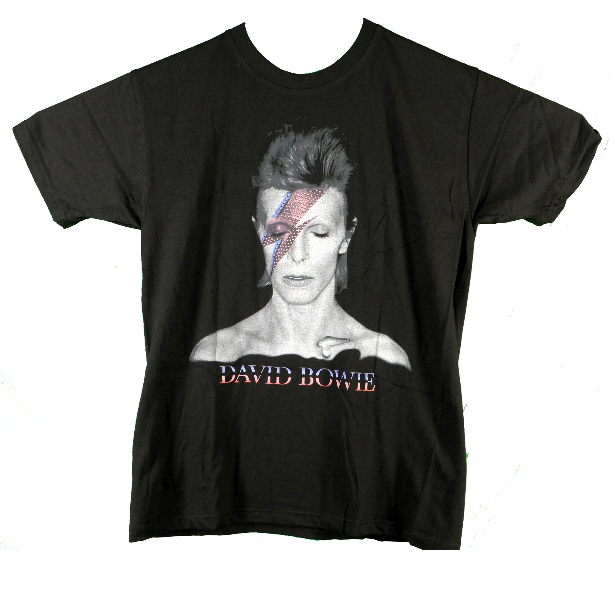 Bowie Aladdin Sane on Black