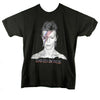Bowie Aladdin Sane on Black