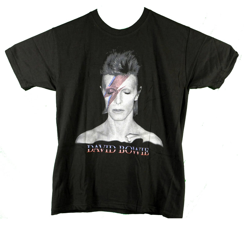 Bowie Aladdin Sane on Black