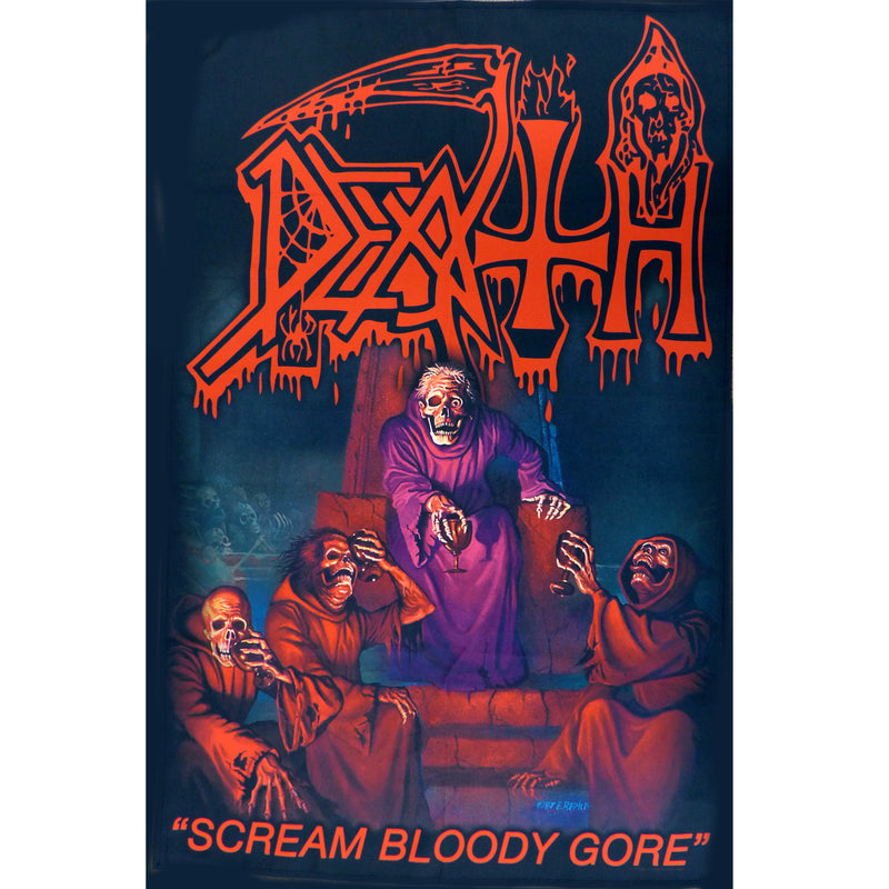 Death Scream Bloody Gore Flag