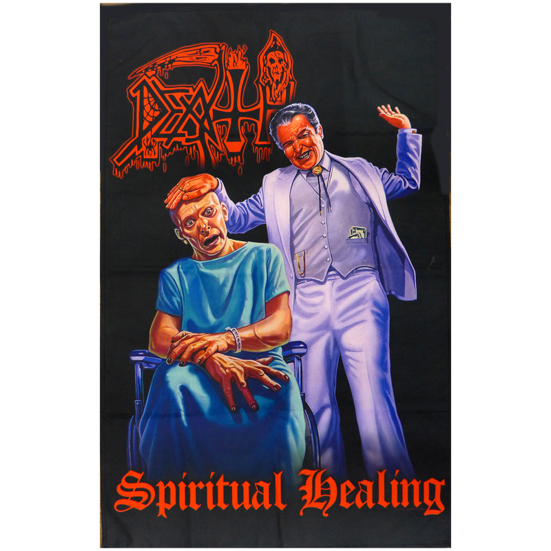 Death Spiritual Healing Flag