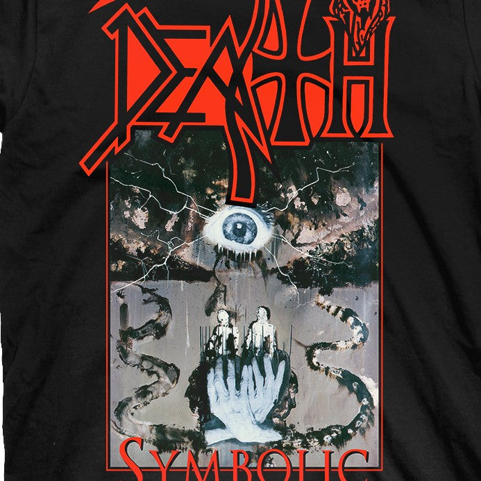 【レア】Death 「Symbolic」 Tシャツ　メンバー　サイン入　Lサイズ レア】Death 「Symbolic」 Tシャツ メンバー サイン入 Lサイズ レア