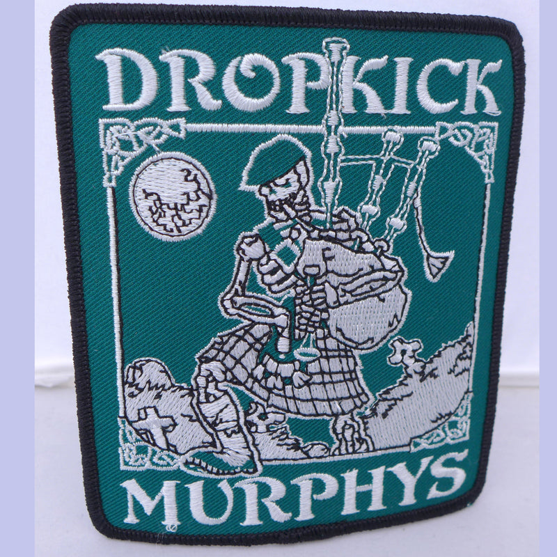 Dropkick Murphys Skeleton Piper Patch