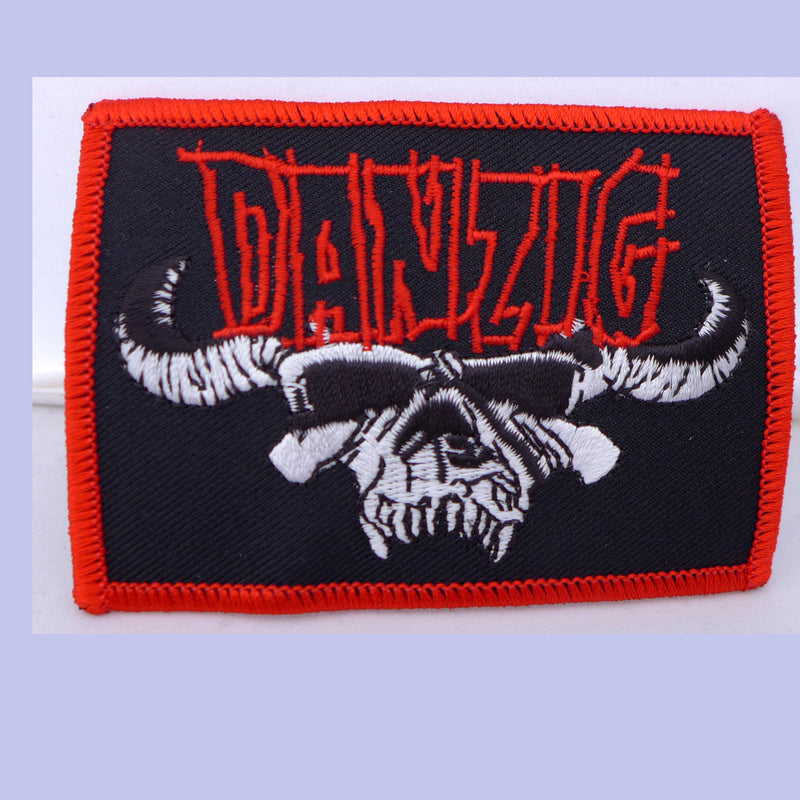 Danzig Skull w/Logo Patch