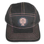 Dogtown Cross Logo Black/Red Stitching