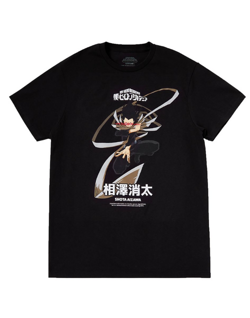 My Hero Academia Shota Blk Shirt