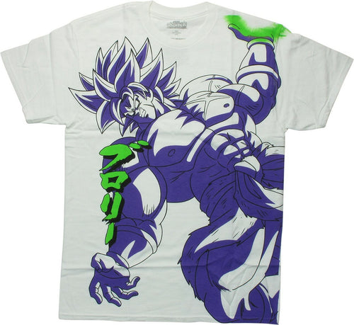 Dragonball Super Brolly White T-Shirt