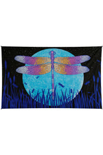 3D Glow Dragonfly Moon