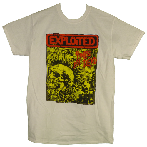 Exploited Punks Not Dead White