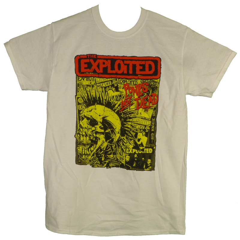 Akvarium Medarbejder regional Exploited Punks Not Dead White – ShirtsNThingsAZ