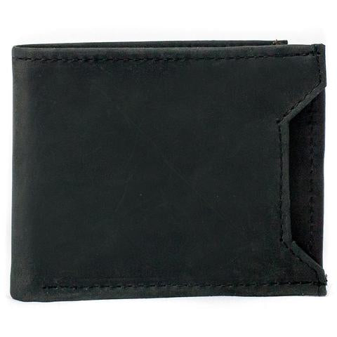 Black Front Slot Billfold