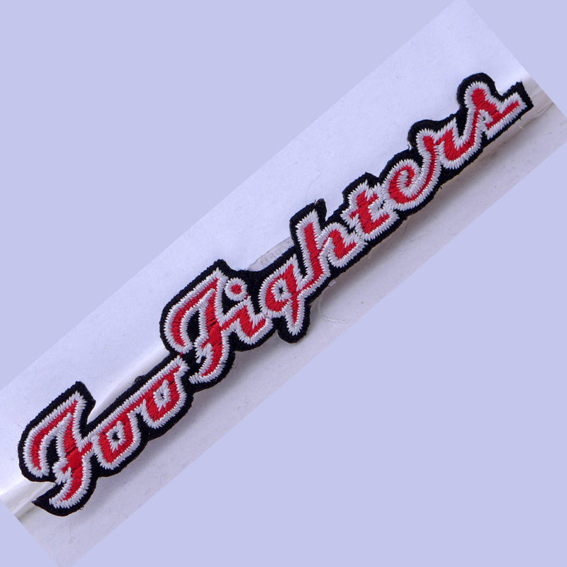 Foo Fighters Red/Wht Logo Patch
