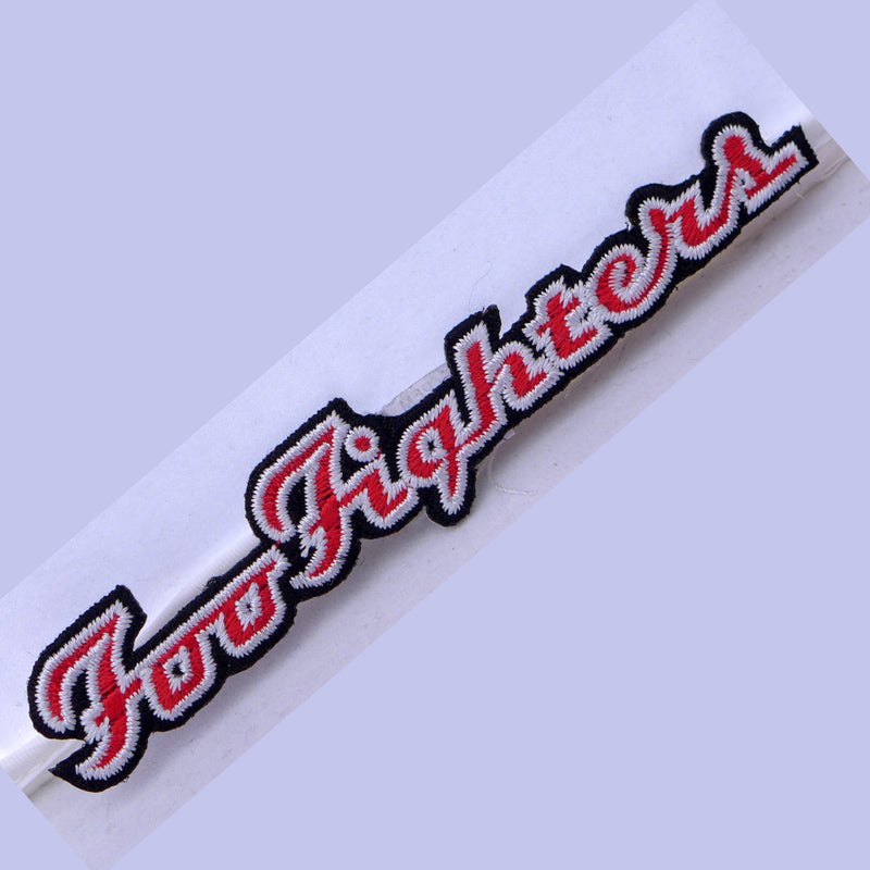 Foo Fighters Red/Wht Logo Patch