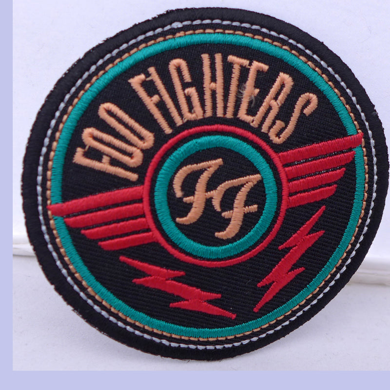 Foo Fighters Red Round Logo Patch