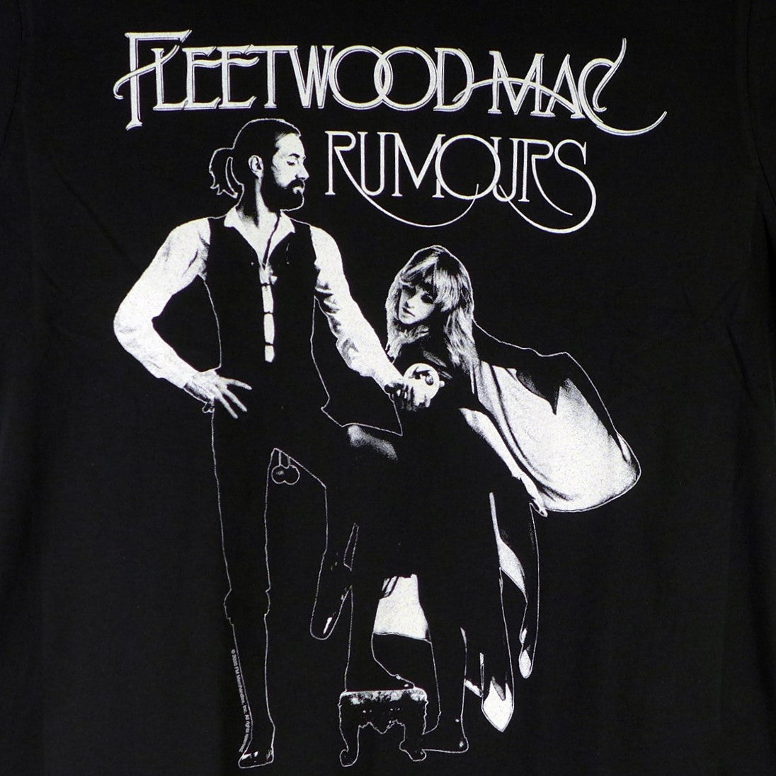 Fleetwood Mac Rumours Vintage Official Tee T-Shirt Mens Unisex